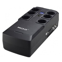 UPS Interativo Linha Phasak Kryptos 800 VA/ 480 W/ 6 Saídas/ Formato Bloco