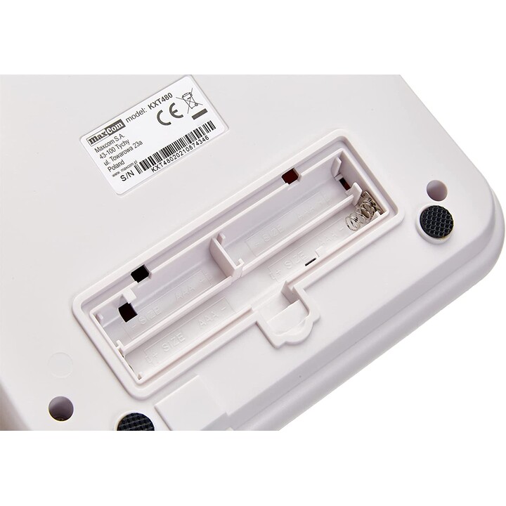 Maxcom Telefono Fijo Kxt480 Blanco