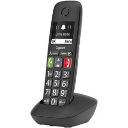 GIGASET DECT TELEPHONE E290 BIG KEYS NOIR