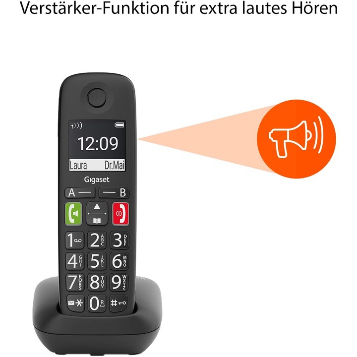 Gigaset E290 Nero