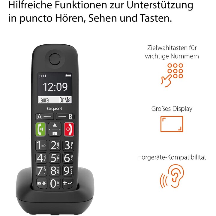 Gigaset E290 Negro