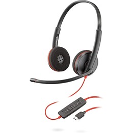 AURICULAR + MIC PLANTRONICS BLACKWIRE C3220 ESTEREO USB-C