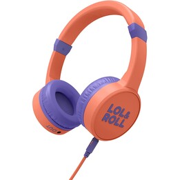 Headphone + Mic Energy Lol&Roll Pop Kids Orange