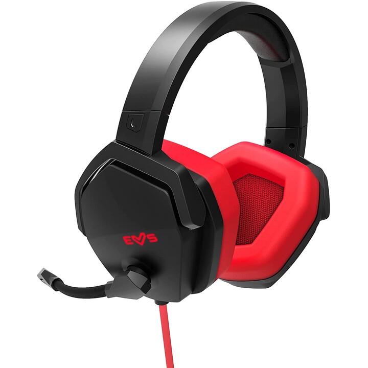 AURICULAR + MIC ENERGY GAMING ESG 4 SURROUND 7.1 USB BLACK/RED