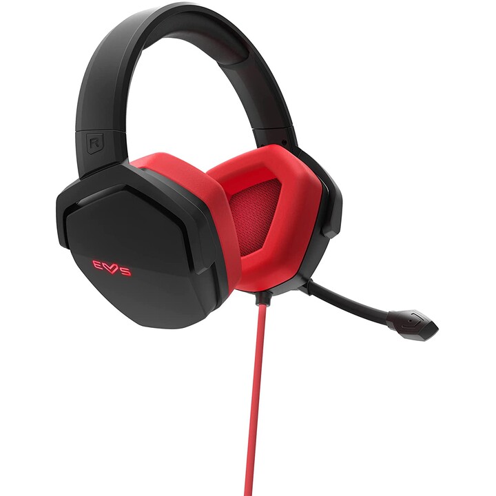AURICULAR + MIC ENERGY GAMING ESG 4 SURROUND 7.1 USB BLACK/RED