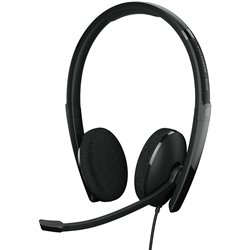CUFFIE + MICROFONO SENNHEISER AURICOLARI ADAPT 160T USB-C NERO