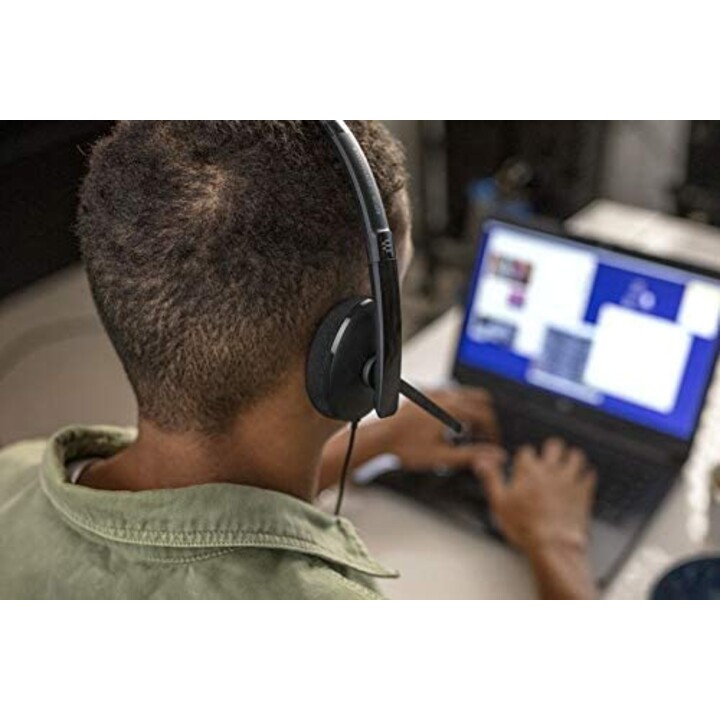 HEADSET + MIC SENNHEISER HEADSET ADAPT 160 USB-C NERO