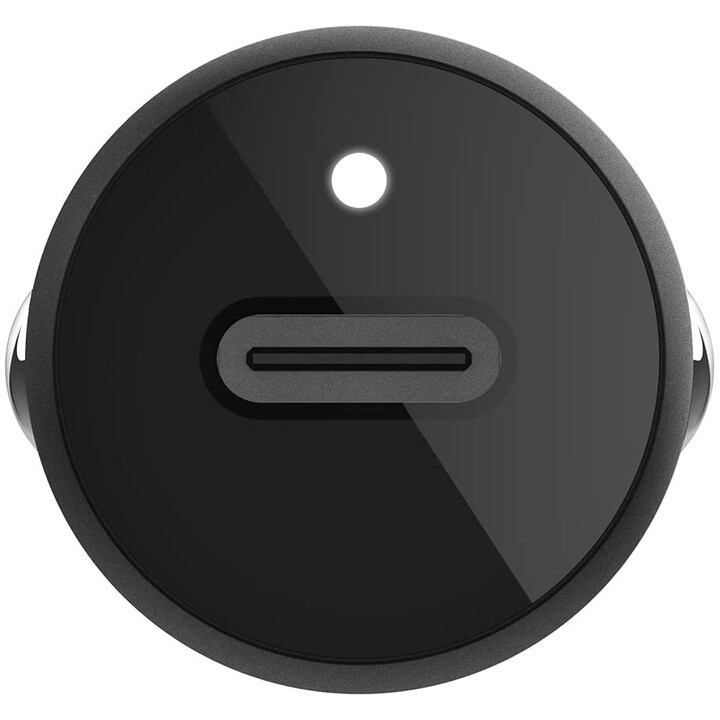 CARREGADOR USB-C BELKIN 20W PD PRETO PARA CARRO