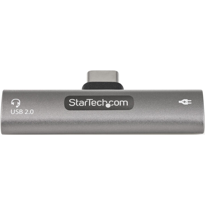 ADAPTADOR STARTECH USB-C MACHO / 2X USB-C FÊMEA DE PRATA