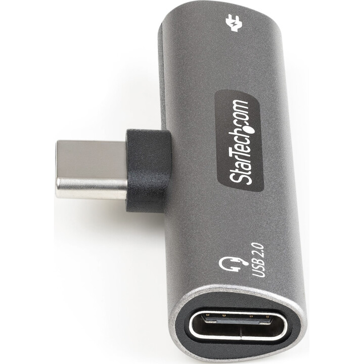 ADAPTADOR STARTECH USB-C MACHO / 2X USB-C FÊMEA DE PRATA