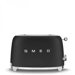 SMEG TOASTER 2X2 50´STYLE MATT Schwarz TSF01BLMEU
