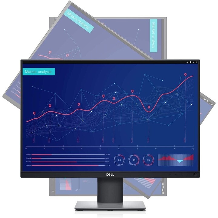 Monitor Dell P2421 (24 polegadas) 61 cm (WUXGA, IPS, 1920x1200, 60 Hz, 8ms, 16:10, HDMI, DVI, DisplayPort, VGA)