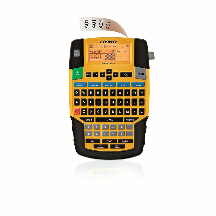 DYMO Rhino 4200 imprimante pour étiquettes Transfert thermique Sans fil QWERTY
