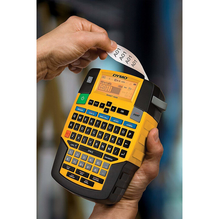 DYMO Rhino 4200 imprimante pour étiquettes Transfert thermique Sans fil QWERTY