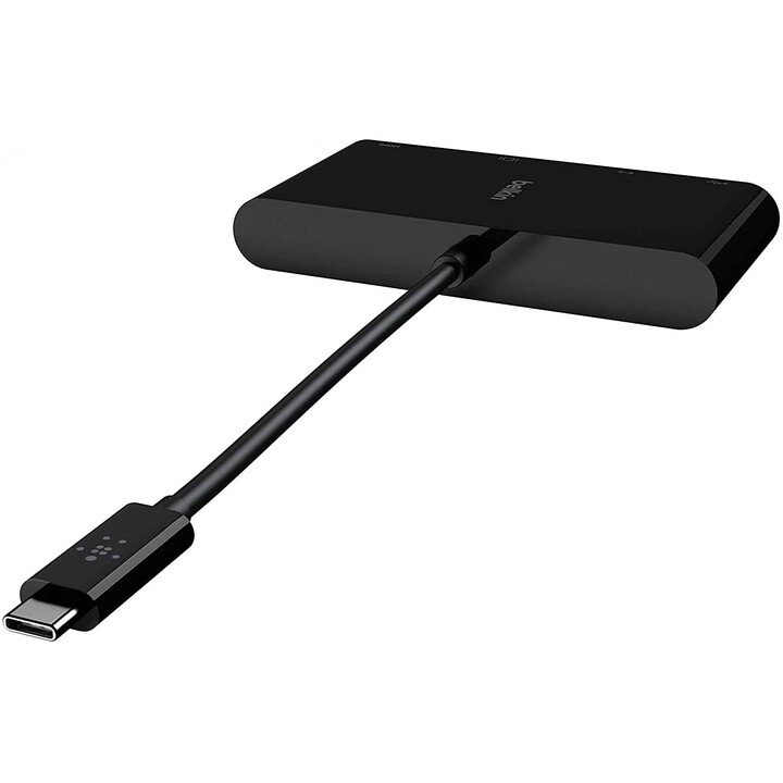 BELKIN USB-C REPLICATOR PORT HDMI + VGA + USB 3.0 + RJ45