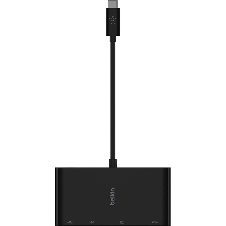 PORTA REPLICADORA BELKIN USB-C HDMI + VGA + USB 3.0 + RJ45