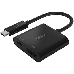PORTA REPLICADORA BELKIN HDMI USB-C + CARGA