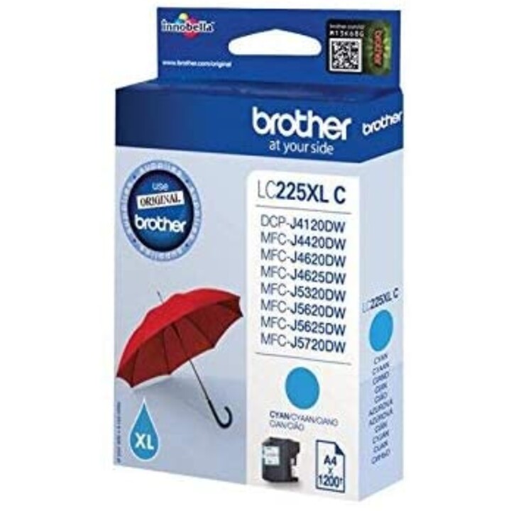 CARTUCCIA BROTHER LC225XLC CIANO MFC J4420DW J4620DW J5320DW J5620DW J5625DW J5720DW