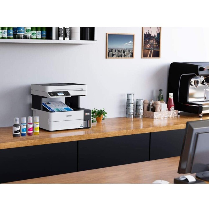 EPSON MULTIFUNKTIONSDRUCKER ECOTANK ET-5170 37PPM DUPLEX LAN WIFI FAX WEISS