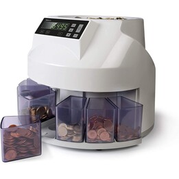 CONTADOR DE MONEDAS SAFESCAN 1250 EUR Blanco