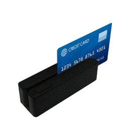LEITOR DE TIRA MAGNÉTICA MSR123 3P USB PRETO