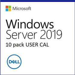 MICROSOFT WINDOWS SERVER 2019 10 CAL PER UTENTE SOLO PER SERVER DELL