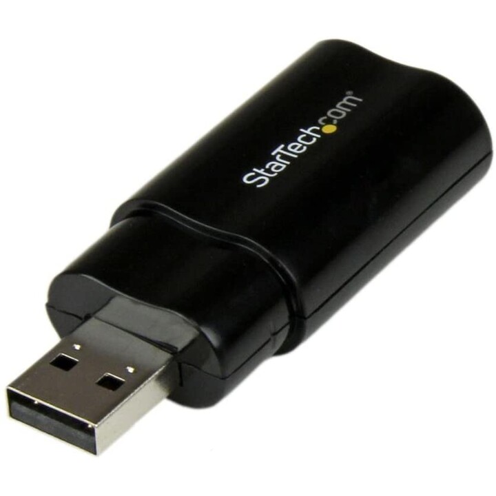 STARTECH USB 2.0 CARTE SON NOIRE