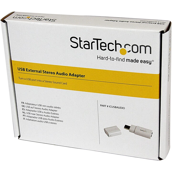 Startech USB 2.0 Weiss SOUND CARD