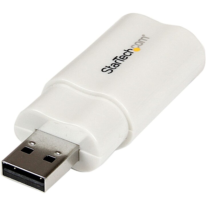 TARJETA SONIDO Startech USB 2.0 Blanco