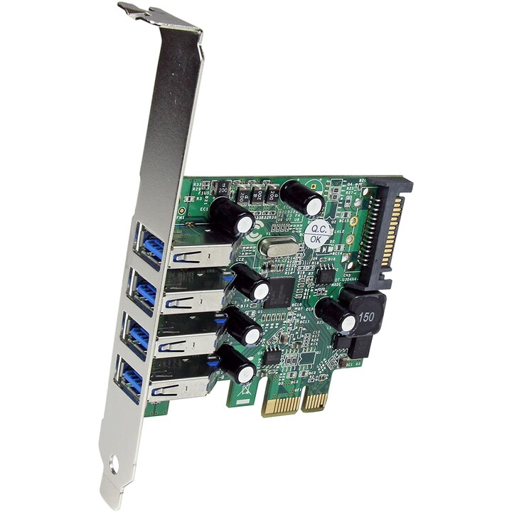 CONTROLLER PCIE STARTECH USB 3.0 4P LP