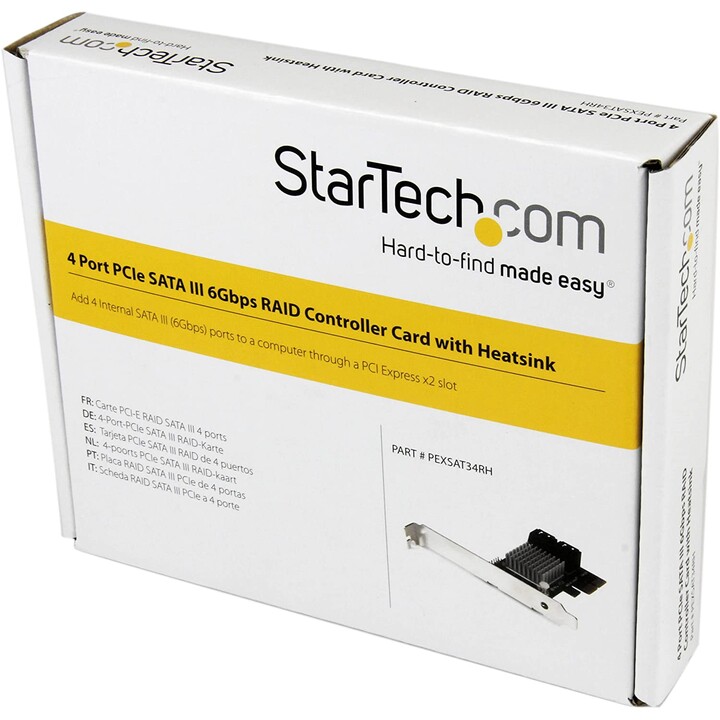 PCIE STARTECH SATA 4P-CONTROLLER