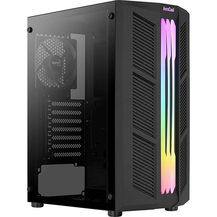 MEDIATOWER CASE ATX AEROCOOL PRIME RGB BLACK USB 3.0