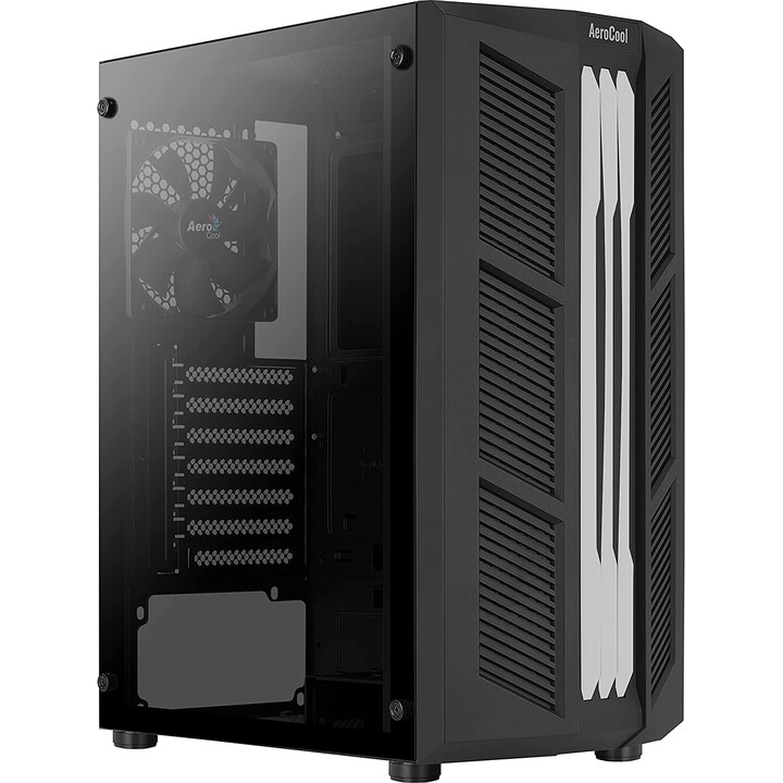 MEDIATOWER GEHÄUSE ATX AEROCOOL PRIME RGB SCHWARZ USB 3.0