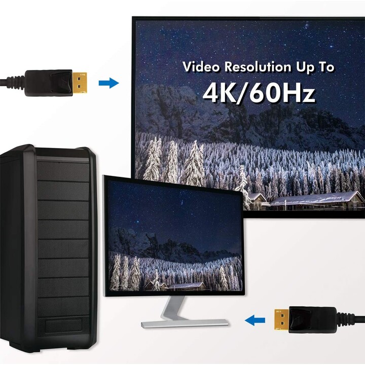 Cabo LogiLink DisplayPort - 7,5m