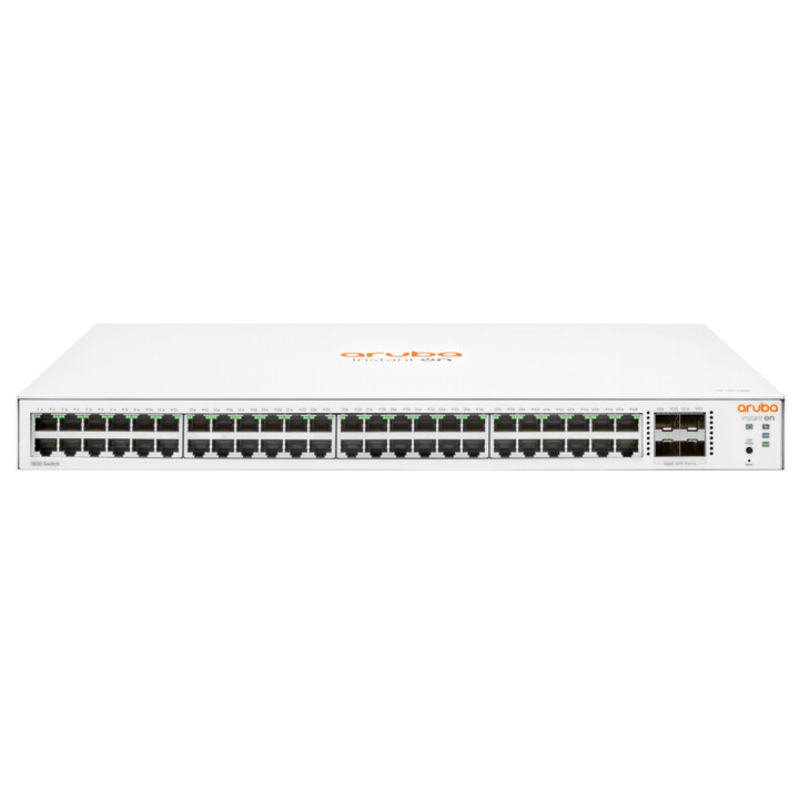 HPE Aruba Instant On 1830 48G 4SFP Switch EU (48 portas RJ-45 10/100/1000 JL814A)