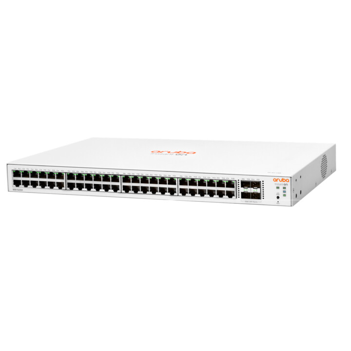 HPE Aruba Instant On 1830 48G 4SFP Switch EU (48 portas RJ-45 10/100/1000 JL814A)