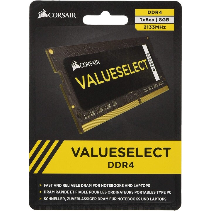 Corsair ValueSelect SO-DIMM 8GB, DDR4-2133, CL15-15-15-36