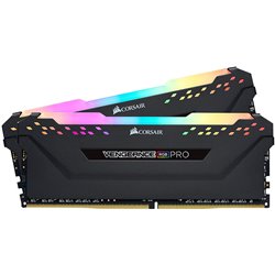 Corsair Vengeance RGB PRO black DIMM Kit 32GB, DDR4-3600, CL18-22-22-42 AMD Optimized