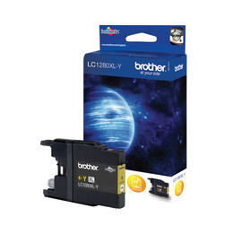 Cartucho de tinta Brother LC1280XLY 1 unidade(s) original de alto rendimento (XL) amarelo