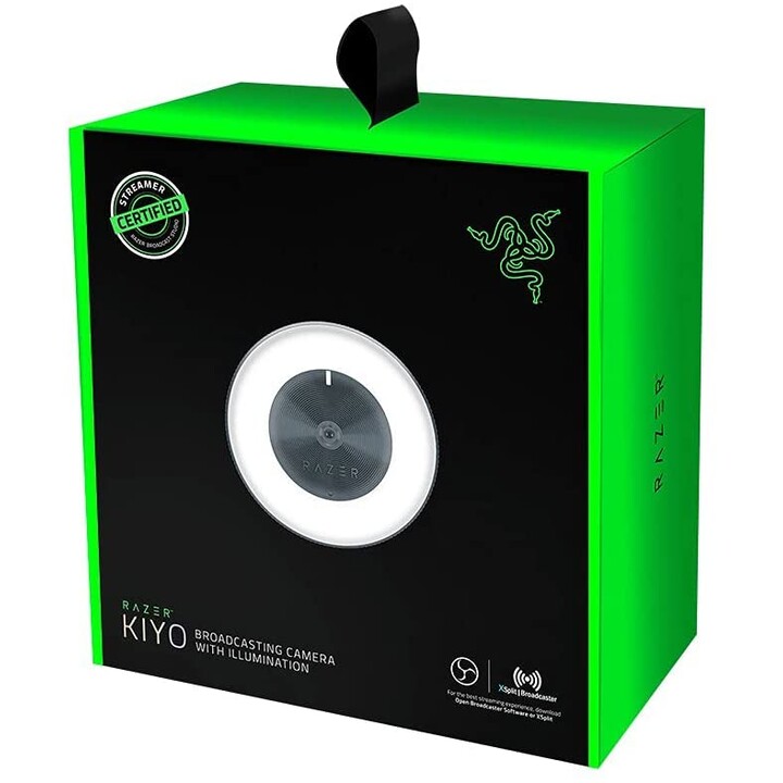 Webcam Razer Kiyo 4Mp Luce USB Nera