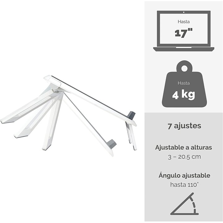 Suporte Portátil Fellowes I-Spire Branco