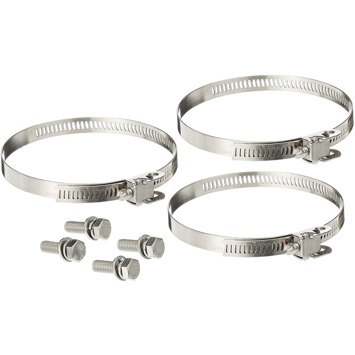 HIKVISION VERTICAL WHITE MAST SUPPORT