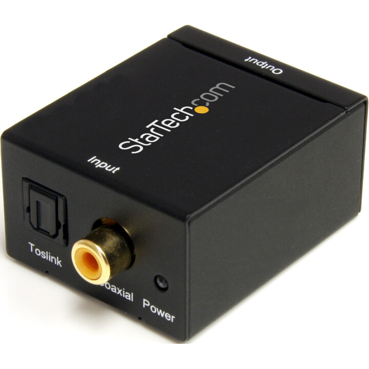 STARTECH TOSLINK SPDIF TO RCA STEREO CONVERTER