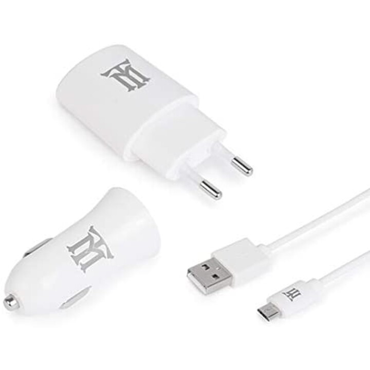 MAILLON HOUSE CHARGER KIT 2.4 + AUTO-LADEGERÄT 2.4A + MICRO USB 2.4 1M KABEL