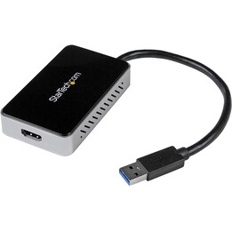STARTECH ADAPTADOR DE VÍDEO EXTERNO USB 3.0 / HDMI + USB 3.0 HUB