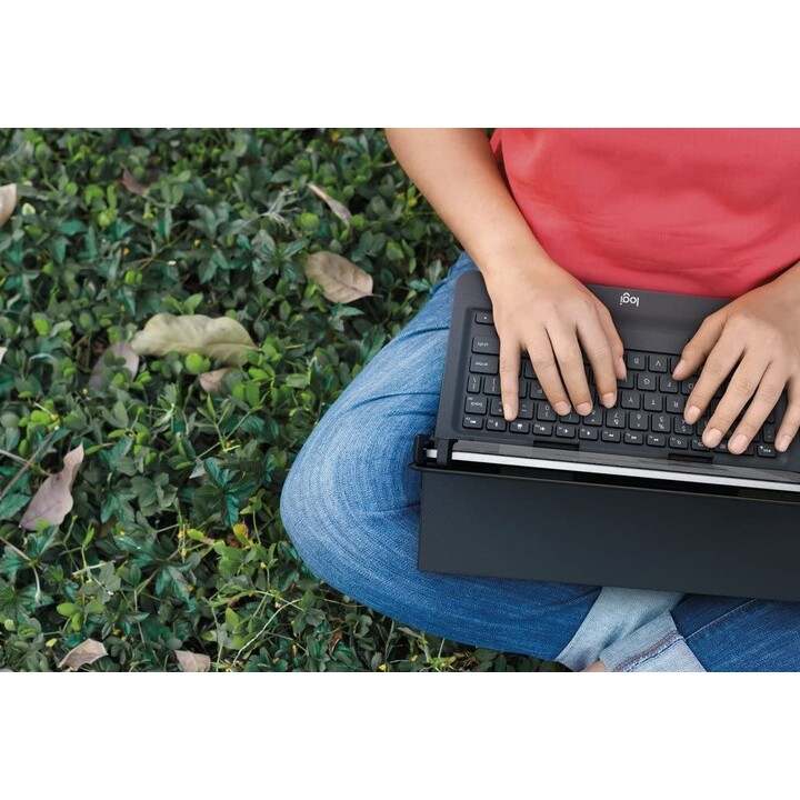 CLAVIER LOGITECH UNIVERSAL 9 "-10" + ÉTUI + CRAYON BLUETOOTH