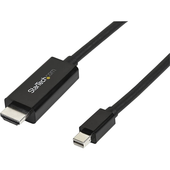 Cable Startech Mini DisplayPort Macho / HDMI Macho 3M Ultra HD 4K Negro
