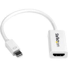 STARTECH MINI DISPLAYPORT ADAPTER MALE / HDMI FEMALE 4K WHITE