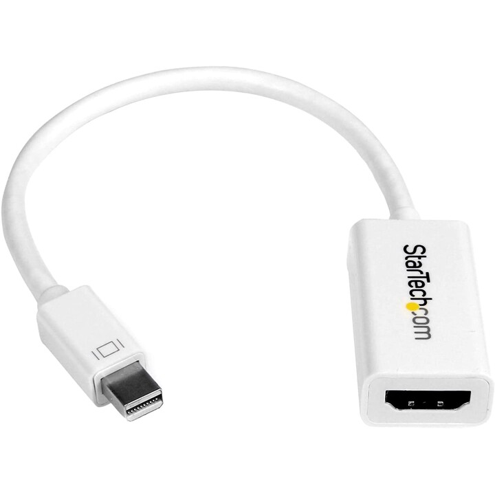 ADATTATORE STARTECH MINI DISPLAYPORT MASCHIO / HDMI FEMMINA 4K BIANCO