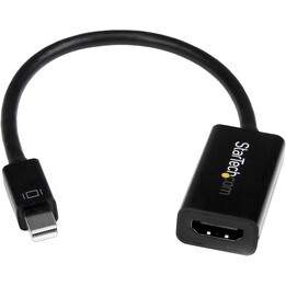 ADAPTATEUR STARTECH MINI DISPLAYPORT MALE / HDMI FEMELLE 4K NOIR